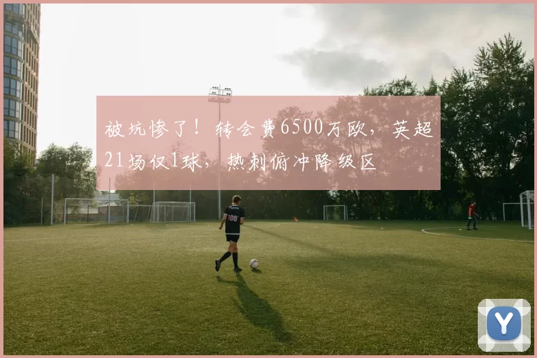 被坑惨了！转会费6500万欧，英超21场仅1球，热刺俯冲降级区